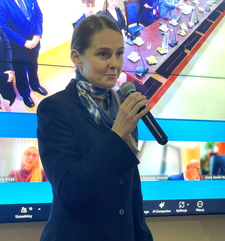 Prof. dr hab. n. med. Anna Nowińskia z Katedry i Oddziału Klinicznego Okulistyki Wydziału Nauk Medycznych w Zabrzu.