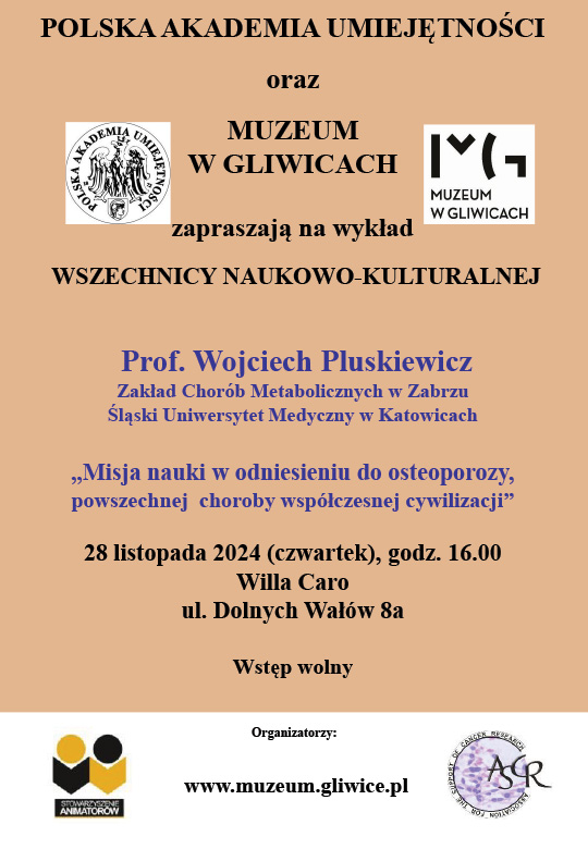 Zaproszenie na wykład WSZECHNICY NAUKOWO-KULTURALNEJ