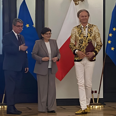 Naukowcy Śląskiego Uniwersytetu Medycznego odbierają nagrody Ministra Zdrowia.