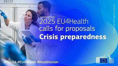 2025 EU4Health calls for proposals on crisis preparedness